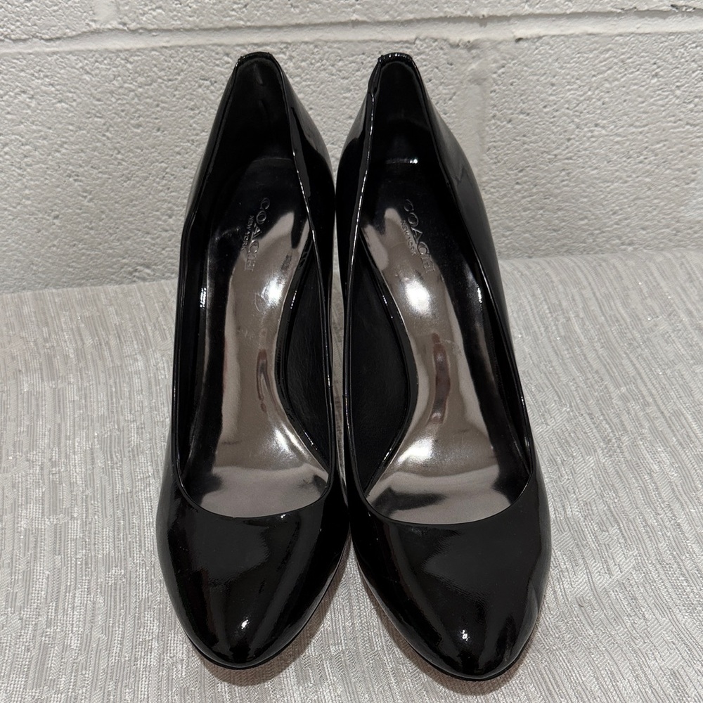 Coach black Patent Leather Women's Pumps